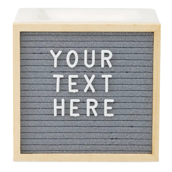 Elektrische Duftlampe Letterboard