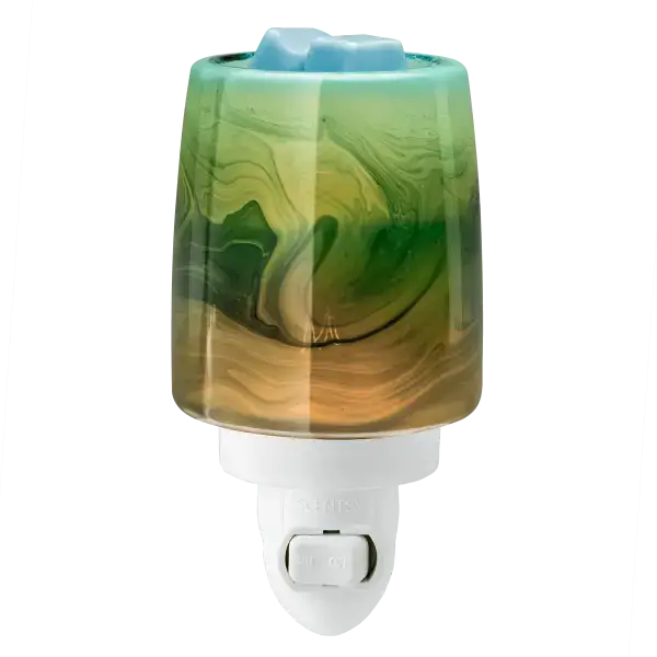 Elektrische Mini-Duftlampe Emerald Waves