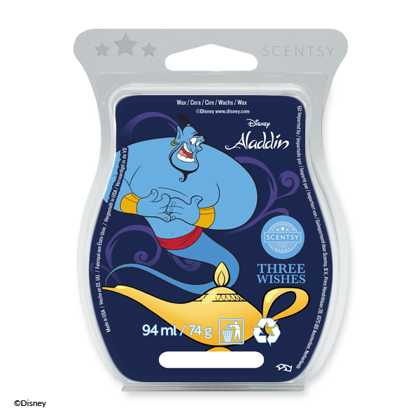 Scentsy Bar Disney Aladdin The Wishes