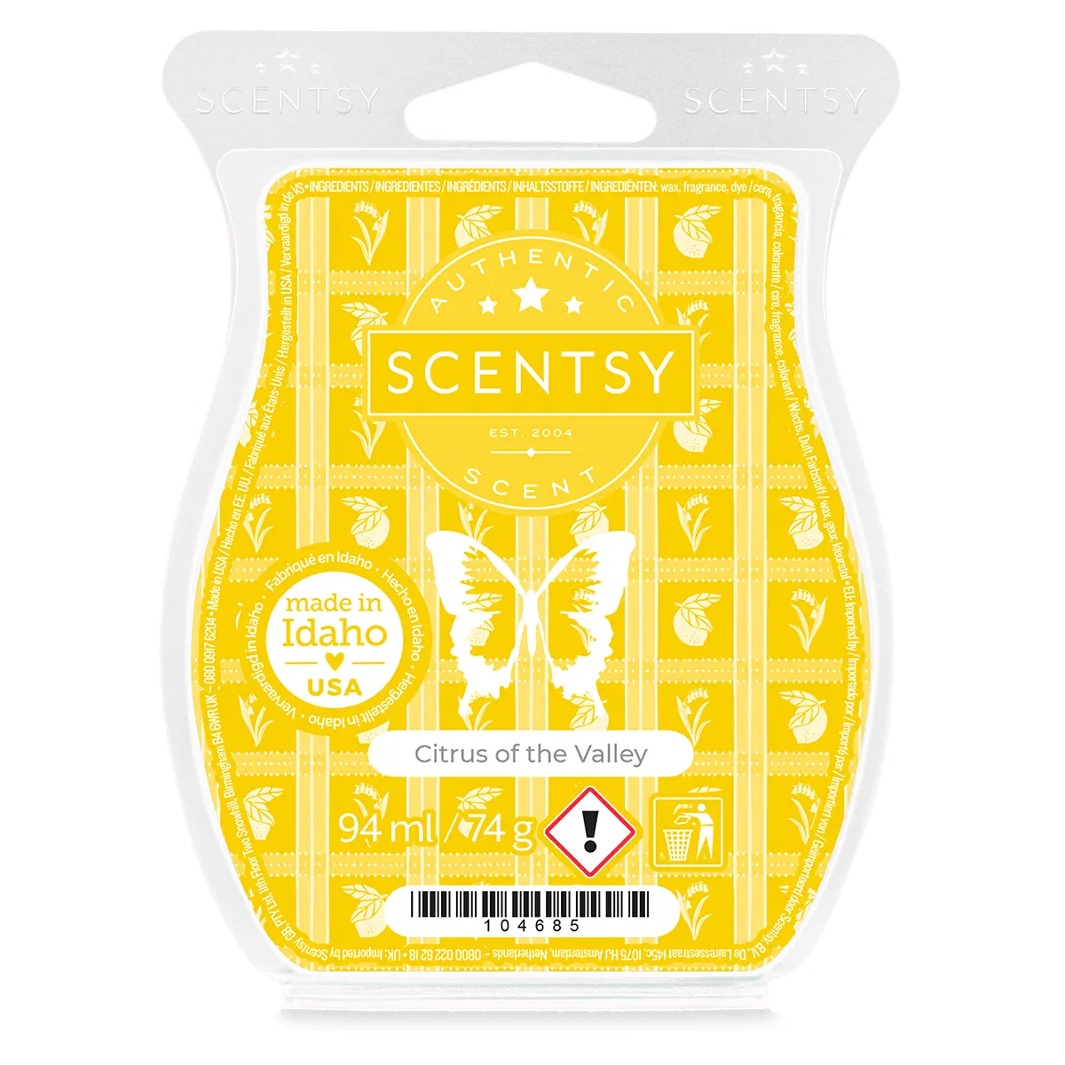 Scentsy Bar Citrus of the Valley