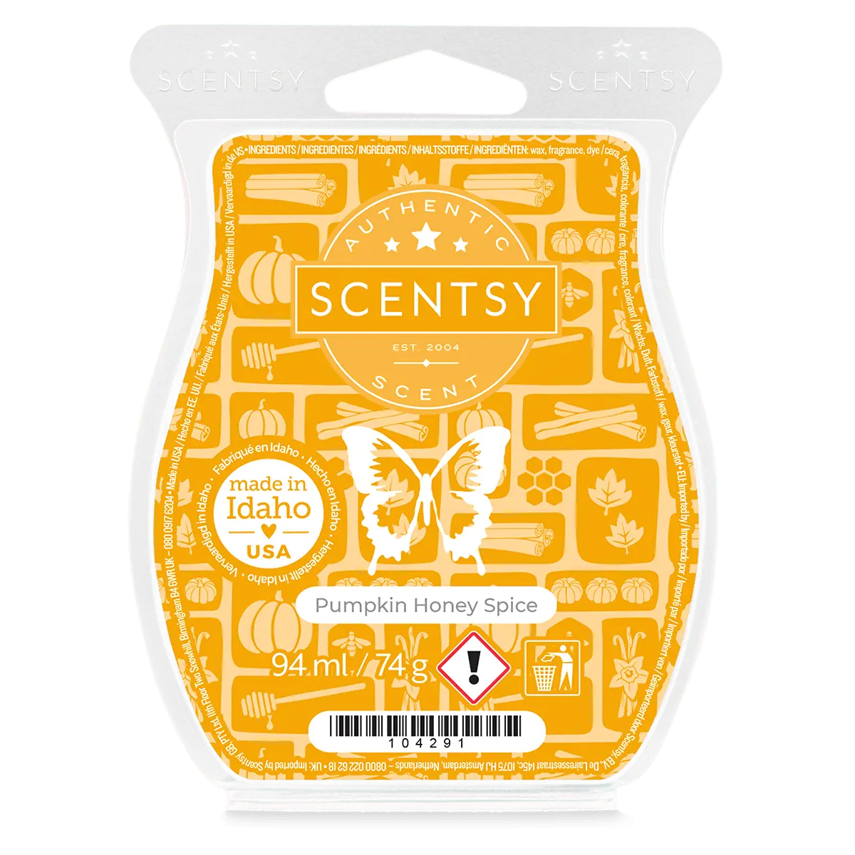 Scentsy Bar Pumpkin Honey Spice