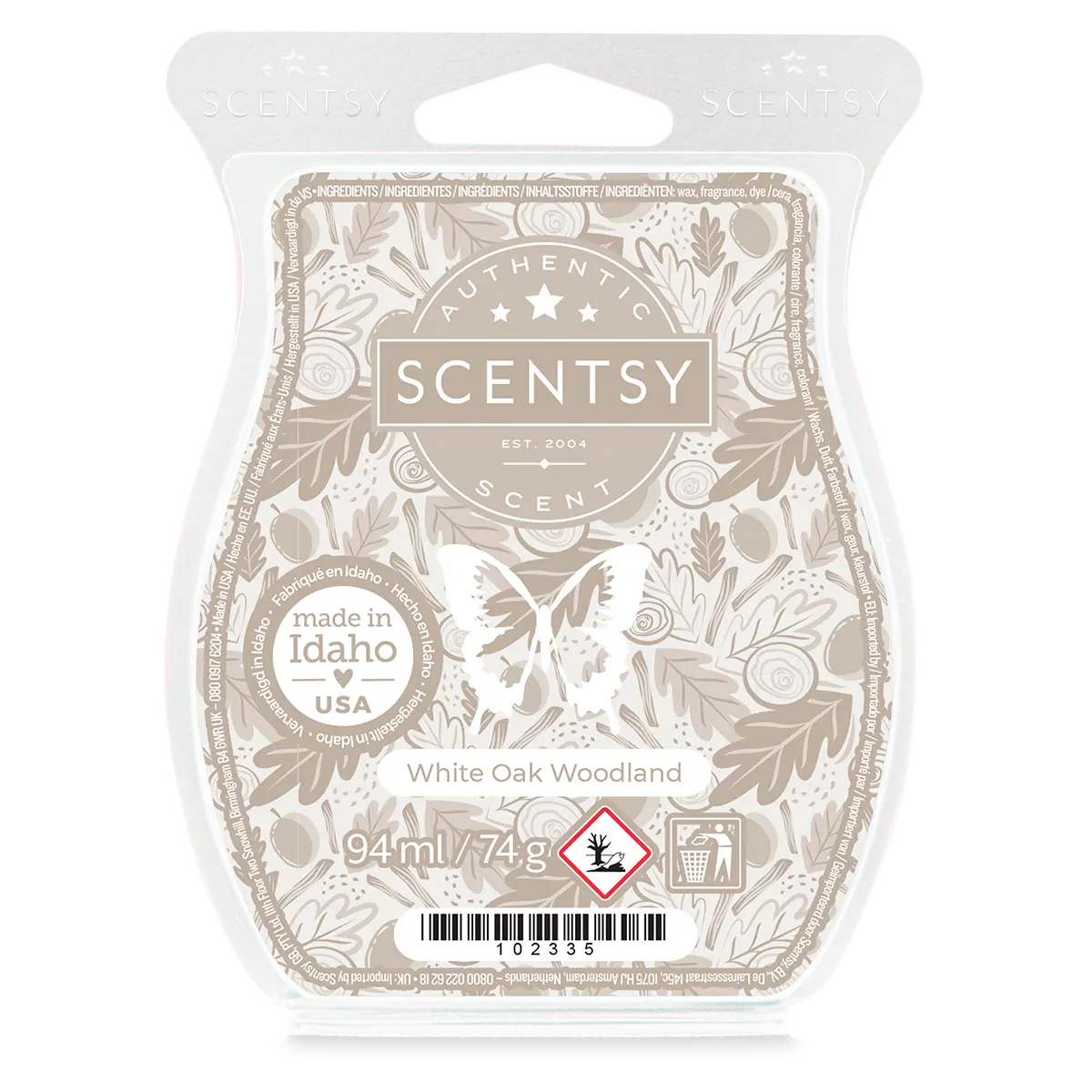 Scentsy Bar White Oak Woodland