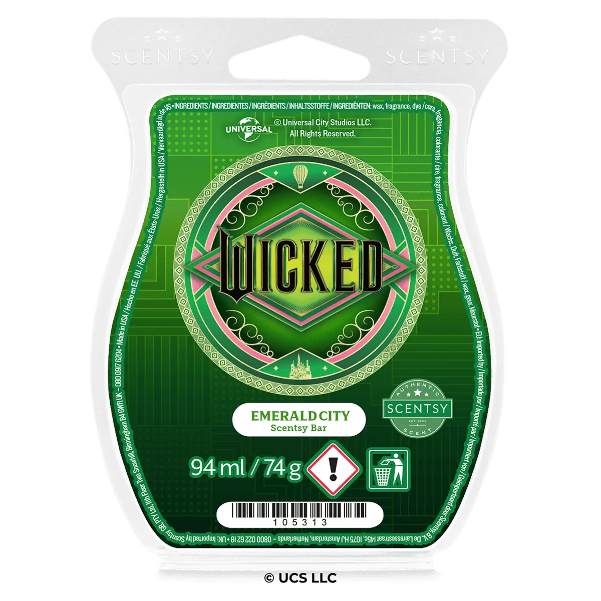 Scentsy Bar UNIVERSAL Wicked: Emerald City
