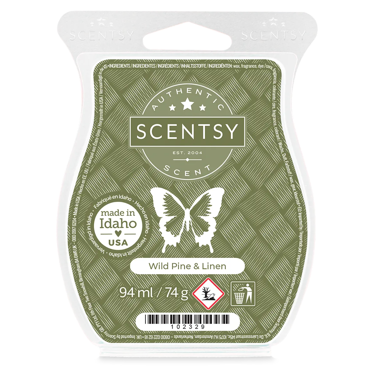 Scentsy Bar Wild Pine & Linen