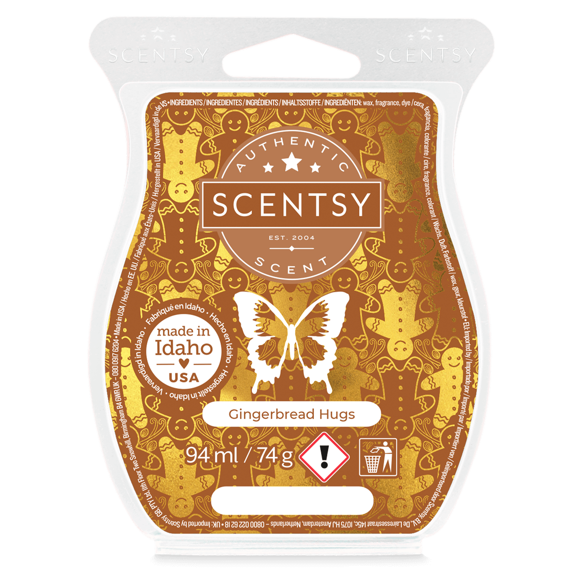Scentsy Bar Gingerbread Hugs