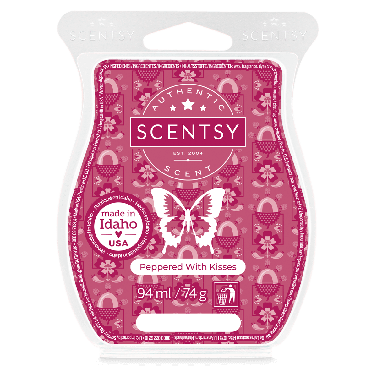 Scentsy Bar Peppered With Kisses